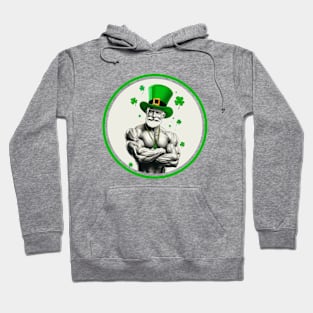 Happy St Patricks Muscle Daddy Day Hoodie